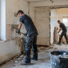 realistische keukenrenovatie met sloopwerk